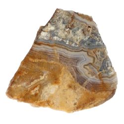   Achát, ametiszttel egyoldalon csiszolt ásvány szelet 120x100x30 mm (magyar)