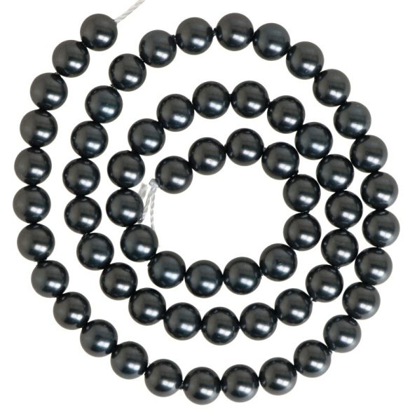 Shell pearl alapanyagszál, grafitszürke, golyós, 6 mm